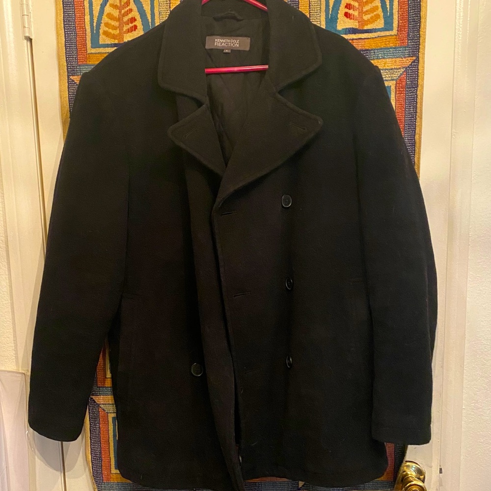 Kenneth Kole, Men’s, L, Wool, Jacket, pea coat